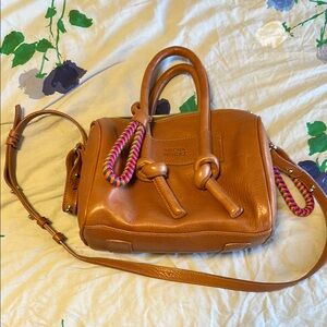 Brown Leather Handbag